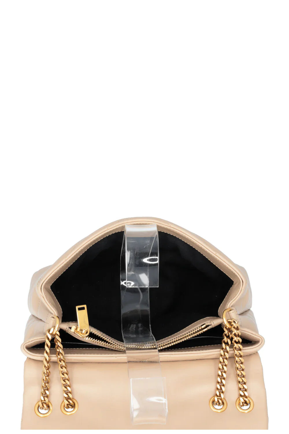 Saint Laurent Loulou Large YSL Shoulder Bag in Quilted Leather