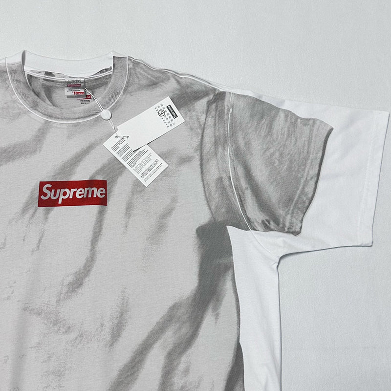 Supreme MM6 Maison Margiela Box Logo Tee White