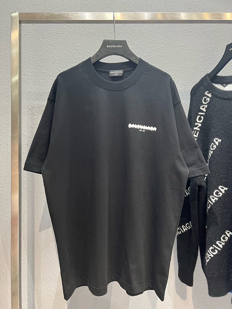 Balenciaga Strike 1917 logo oversize T-shirt