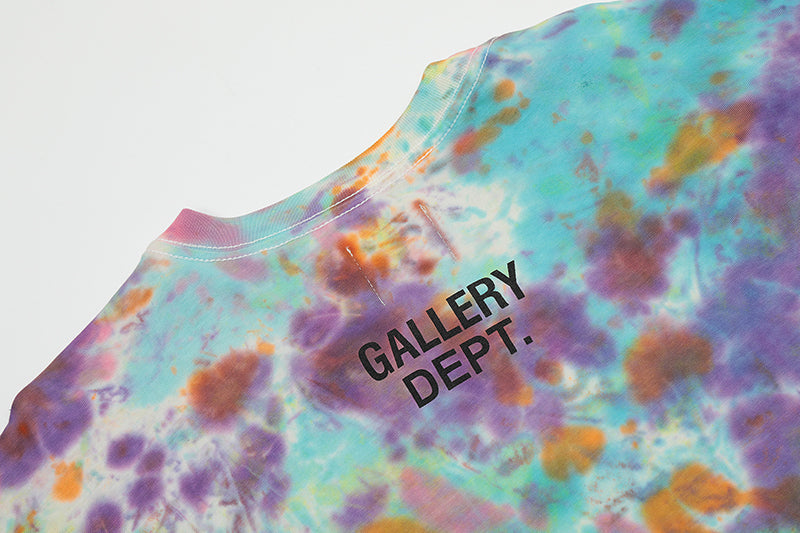 Gallery Dept. Stop Being Racist Tie Dye T Shirt Marble