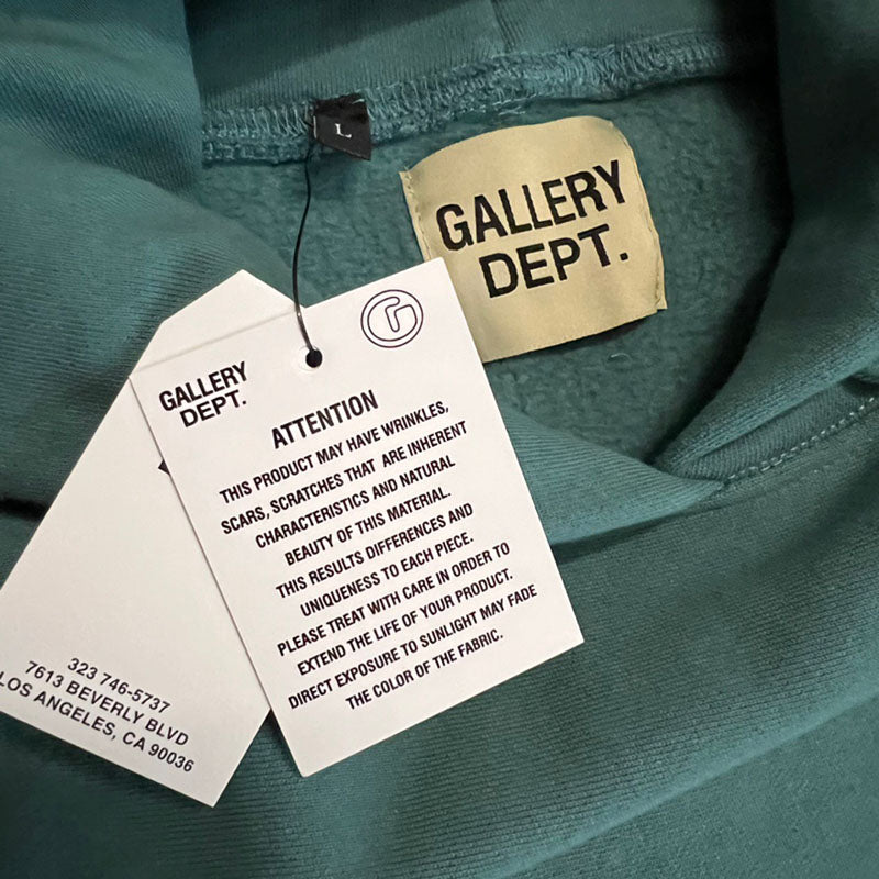Gallery Dept. Painter Logo Hoodie Green