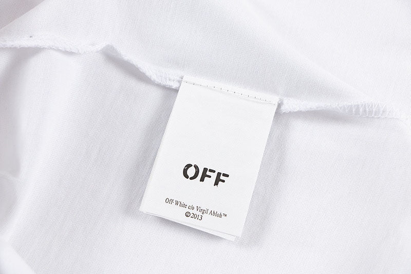 Off-White Logo cotton t-shirt White