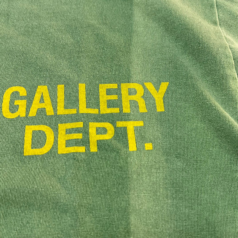 GALLERY DEPT. Vintage Logo Painted T-Shirt Green