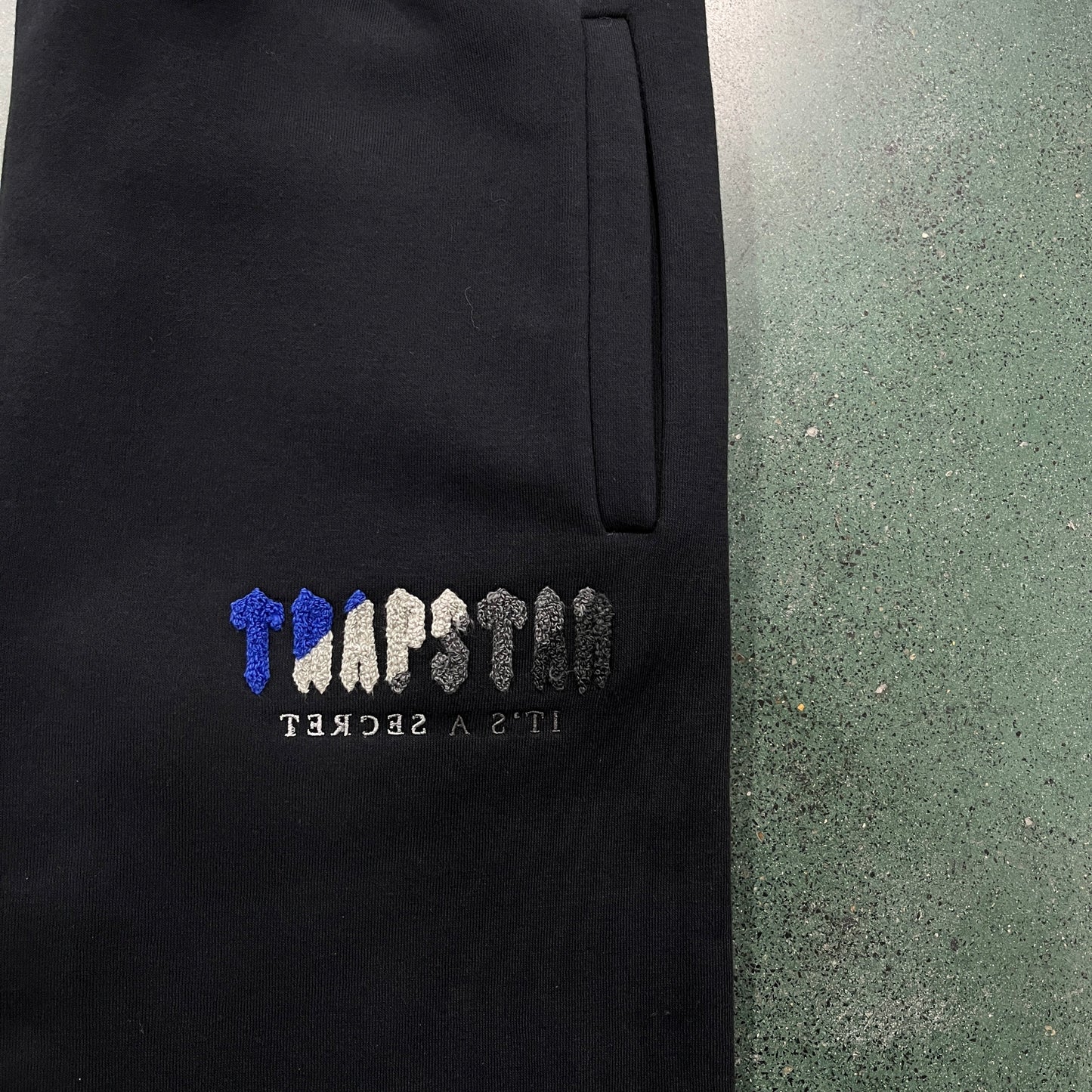 Trapstar Chenille Decoded Hoodie Tracksuit Black Ice Flavours 2.0 Edition