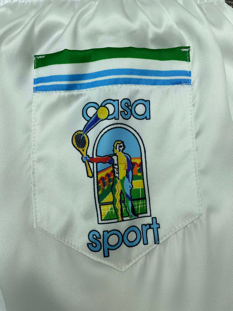 CASABLANCA 'Le Jeu Colorè' Silk Short