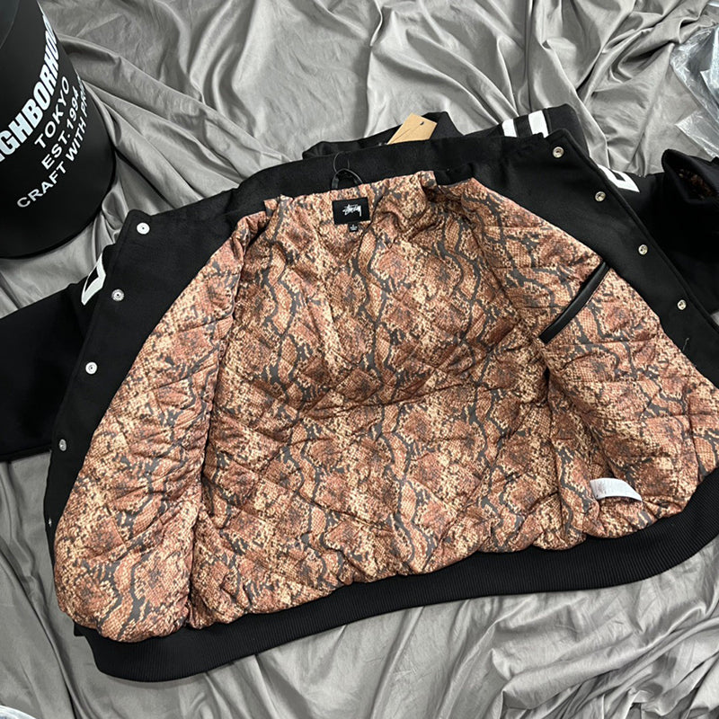 Stussy 80 Wool Varsity Jacket