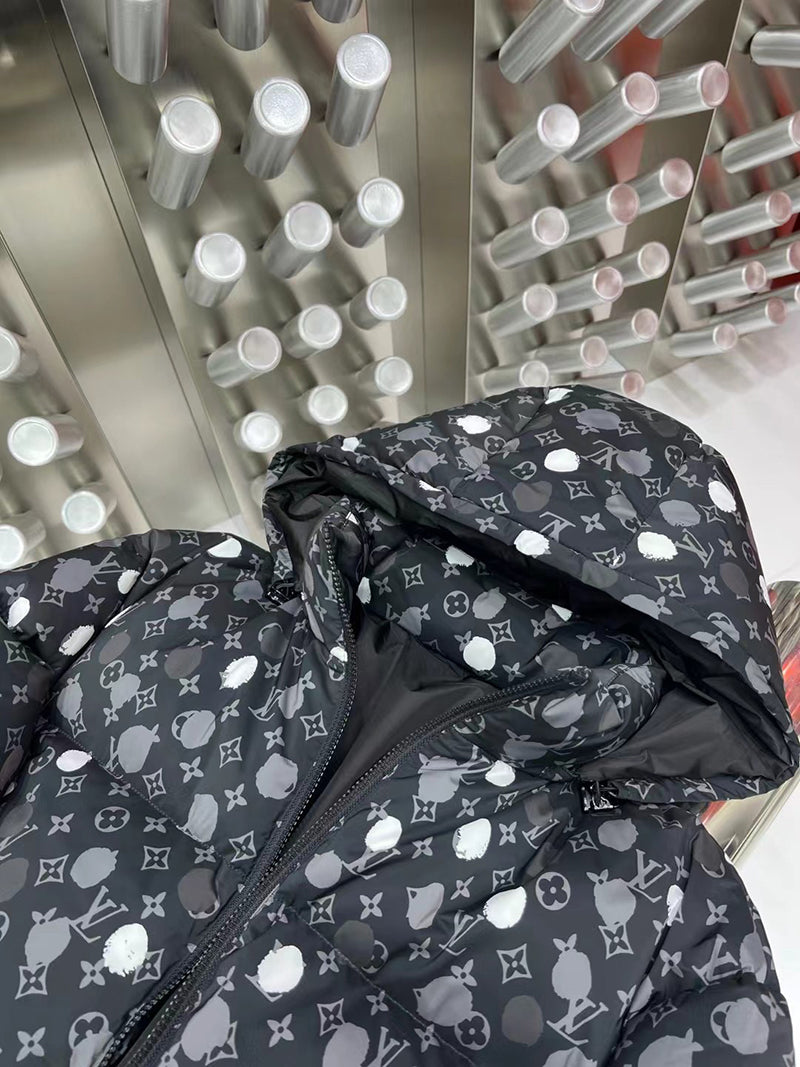 Louis Vuitton x YK Monogram Painted Dots Down Blouson