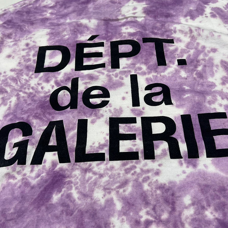 GALLERY DEPT. Tie-Dyed Logo T-shirt Purple