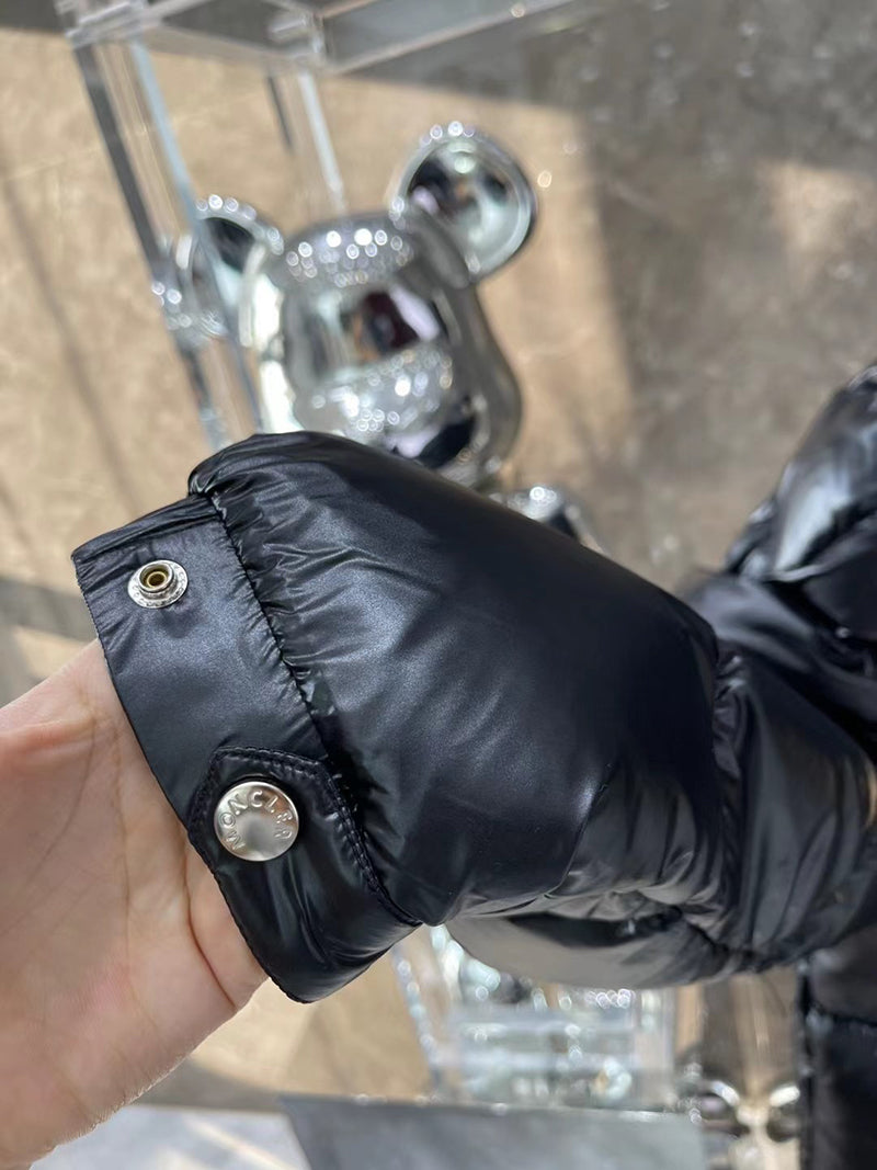 Moncler Ecrins Black Nylon Down Jacket