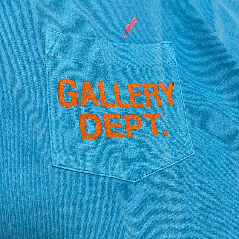GALLERY DEPT. Vintage Logo Painted T-Shirt Blue
