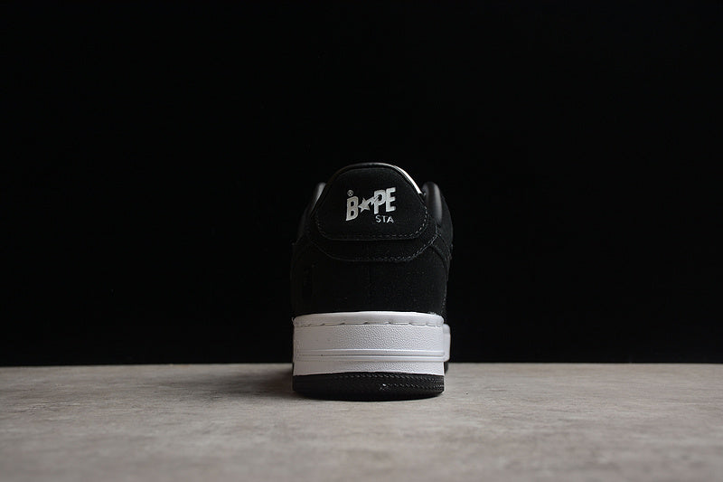 A Bathing Ape Bape Sta Black Suede