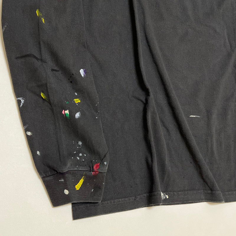 Gallery Dept. - Paint-Splattered Logo-Print Cotton-Jersey