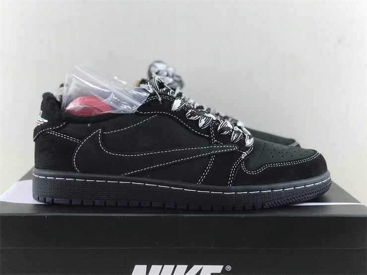 Travis Scott x Air Jordan 1 Low 'Black Phantom'