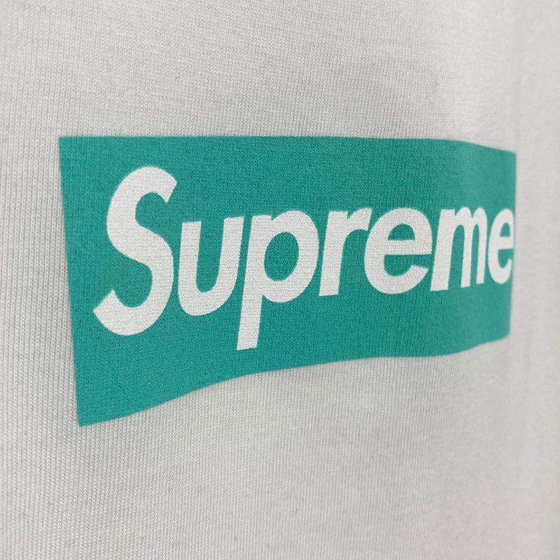 Supreme Tiffany & Co. Box Logo Tee White