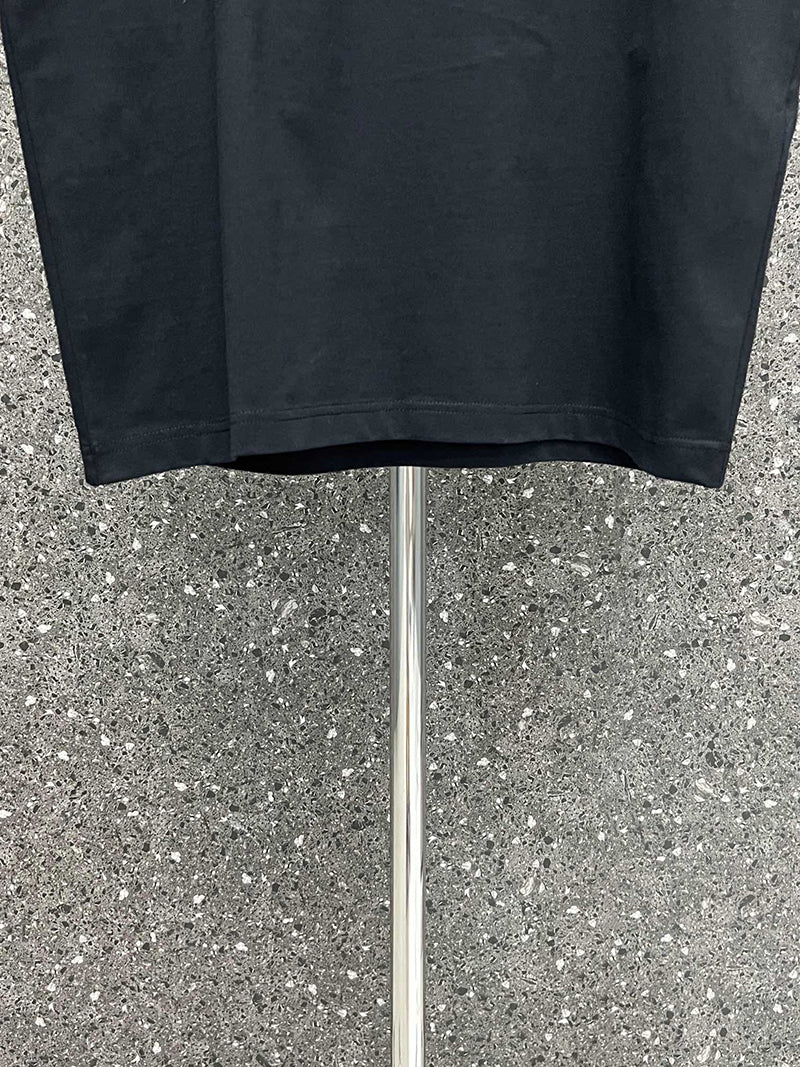 Balenciaga Logo Print Oversized T-Shirt Black