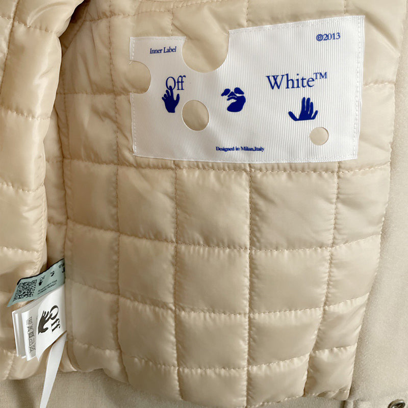 OFF-WHITE AC Milan Varsity Jacket