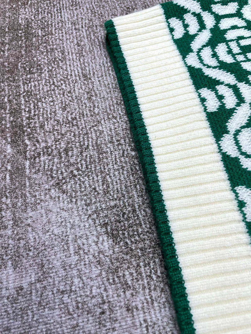 CASABLANCA  Merino Wool-Blend Monogram Sweater