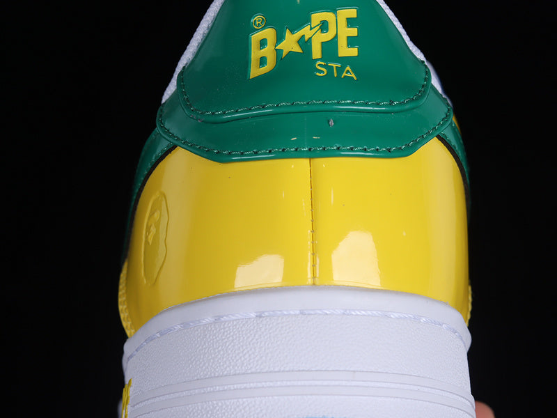 A Bathing Ape Bape Sta FS-001 Low 'Yellow Blue Green'
