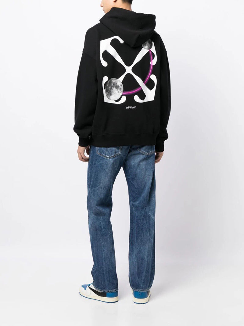 Off-White c/o Virgil Abloh Double Moon Arrow Hoodie