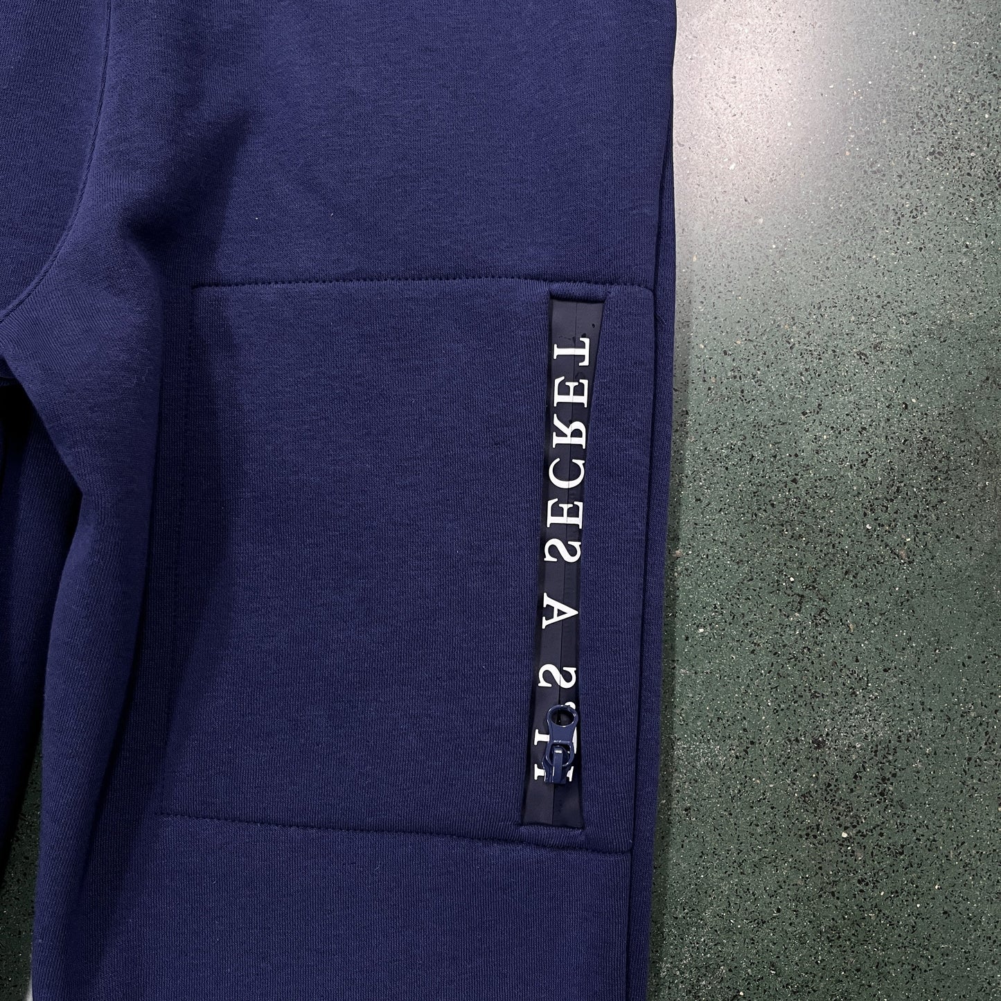 Trapstar Chenille Decoded 2.0 Hooded Tracksuit Mediaval navy