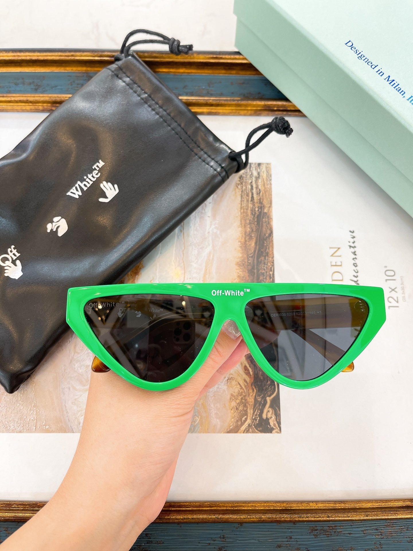 Off-White Gustav tinted sunglasses