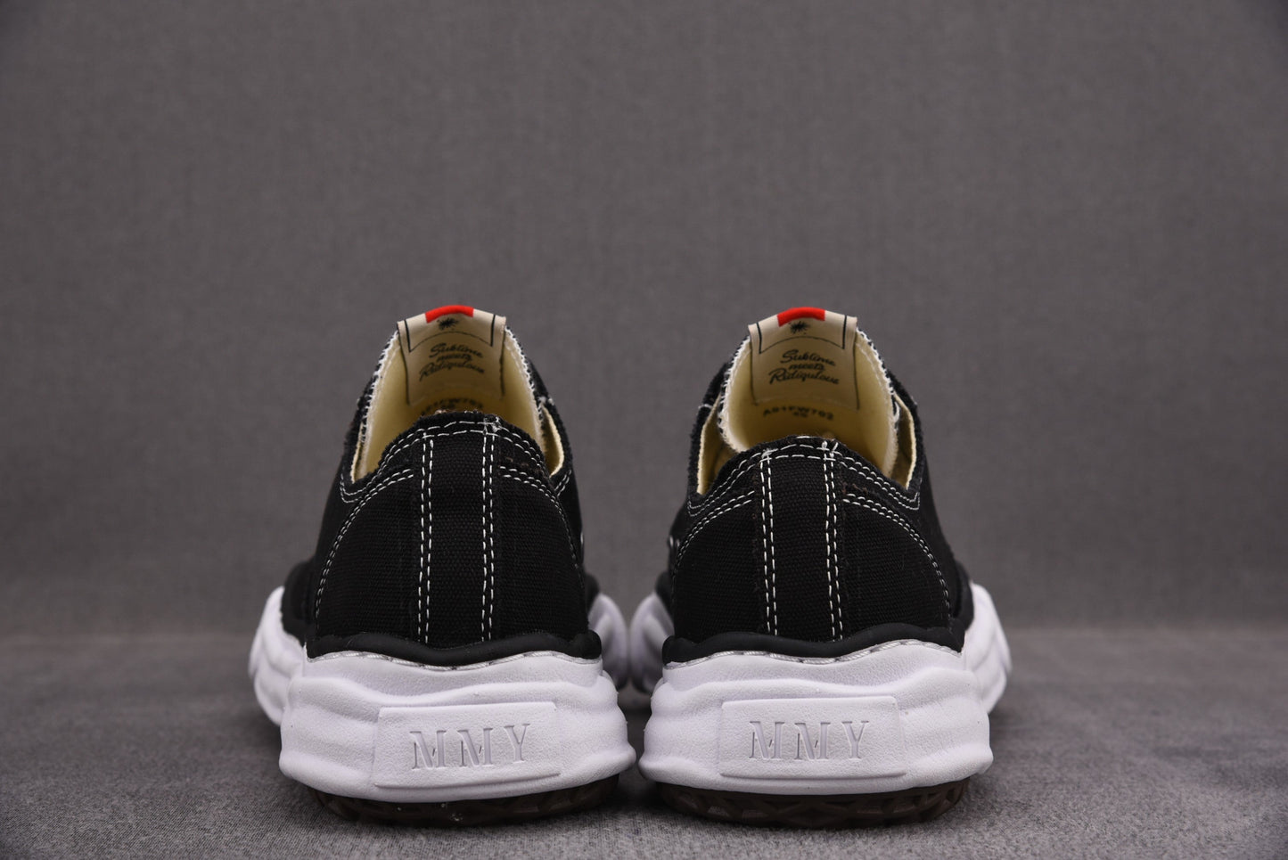 MMY Maison Mihara Yasuhiro Black Peterson Original Sole Sneakers