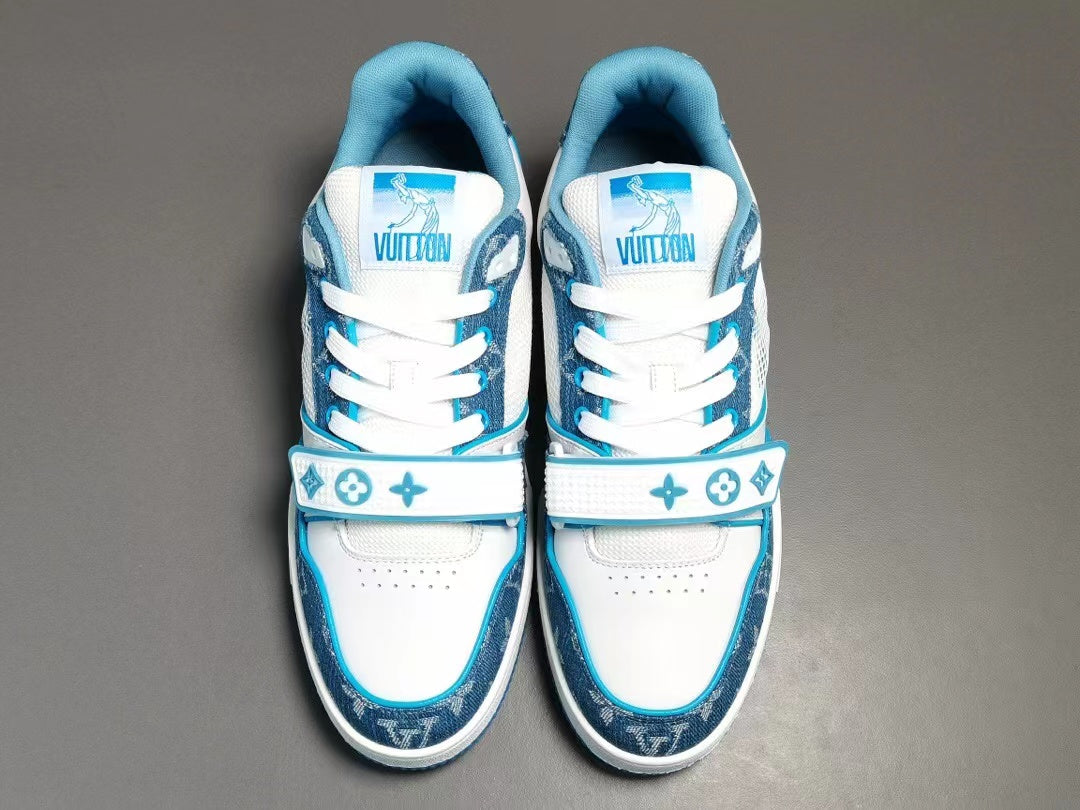 Louis Vuitton Trainer Monogram Denim