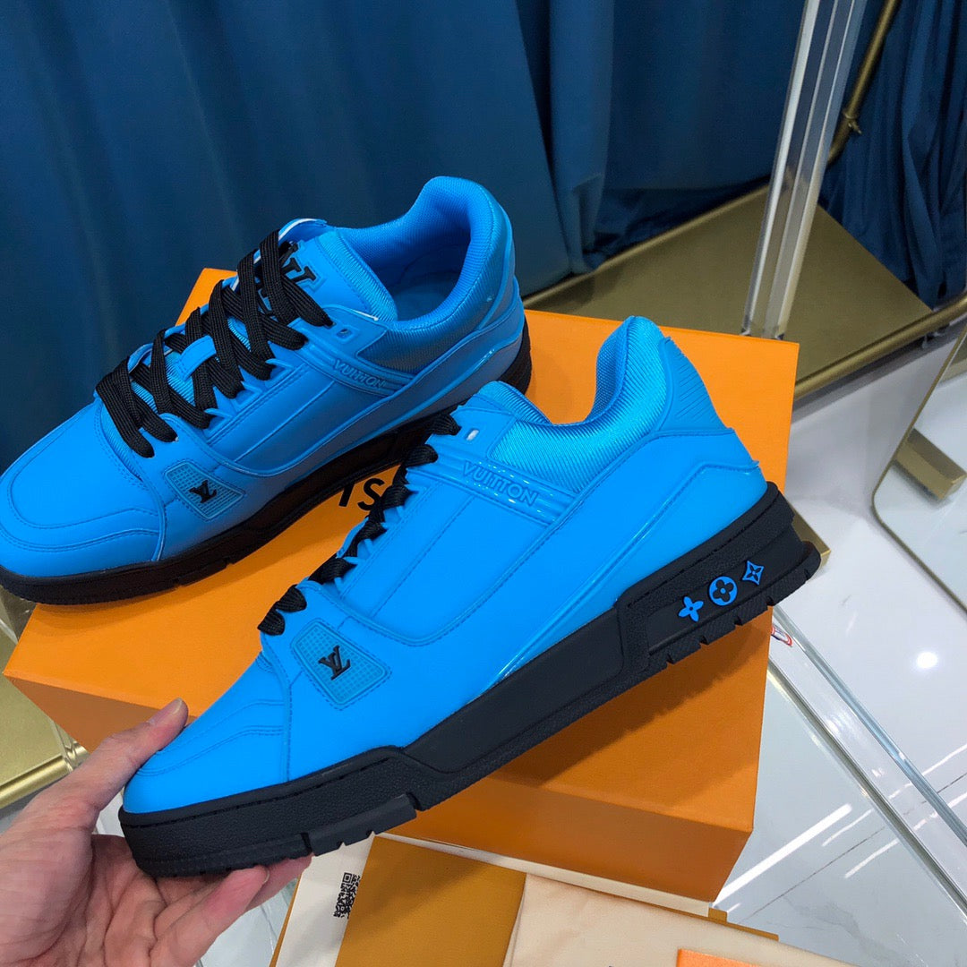 Louis Vuitton LV Trainer Blue Black