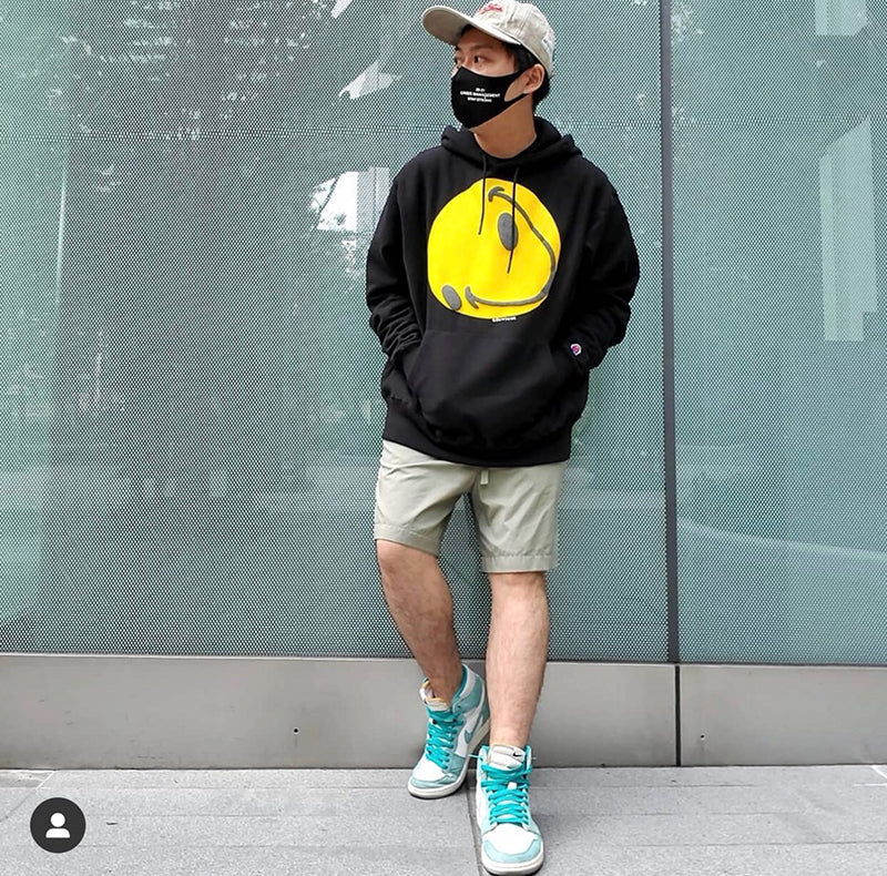 Readymade Collapsed Face Hoodie