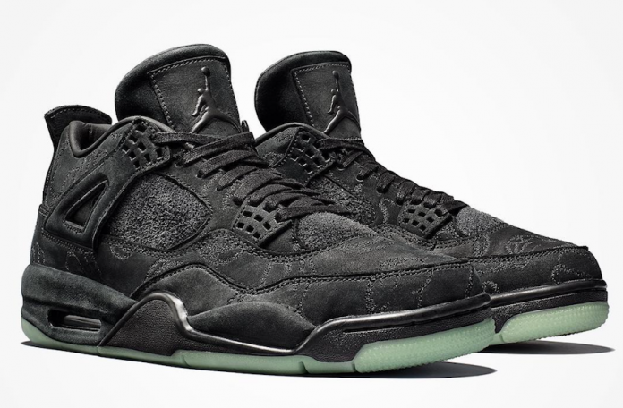 KAWS x Air Jordan 4 Retro 'Black'