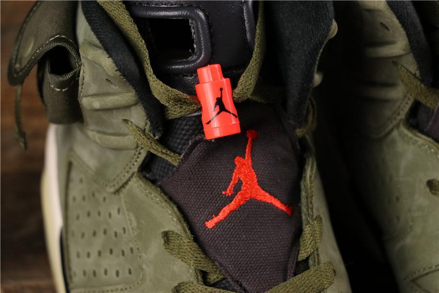 Travis Scott x Air Jordan 6 Retro 'Olive'