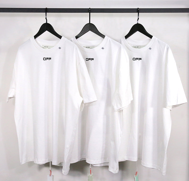Off-White Oversized Fit Caravaggio Arrows T-shirt White/Multicolor