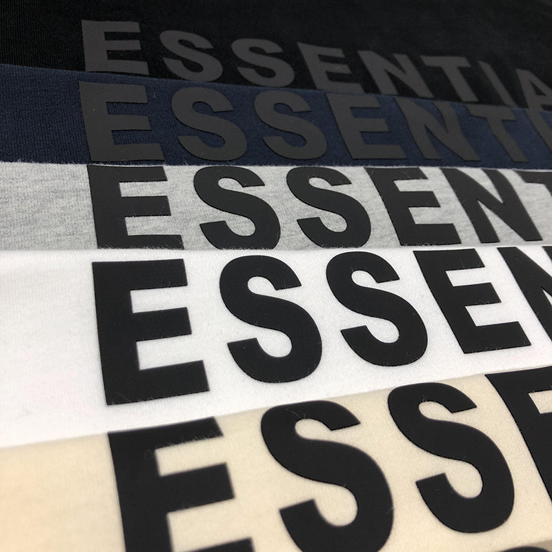 Fear of God Essentials Boxy T-Shirt Applique Logo 'Taupe'
