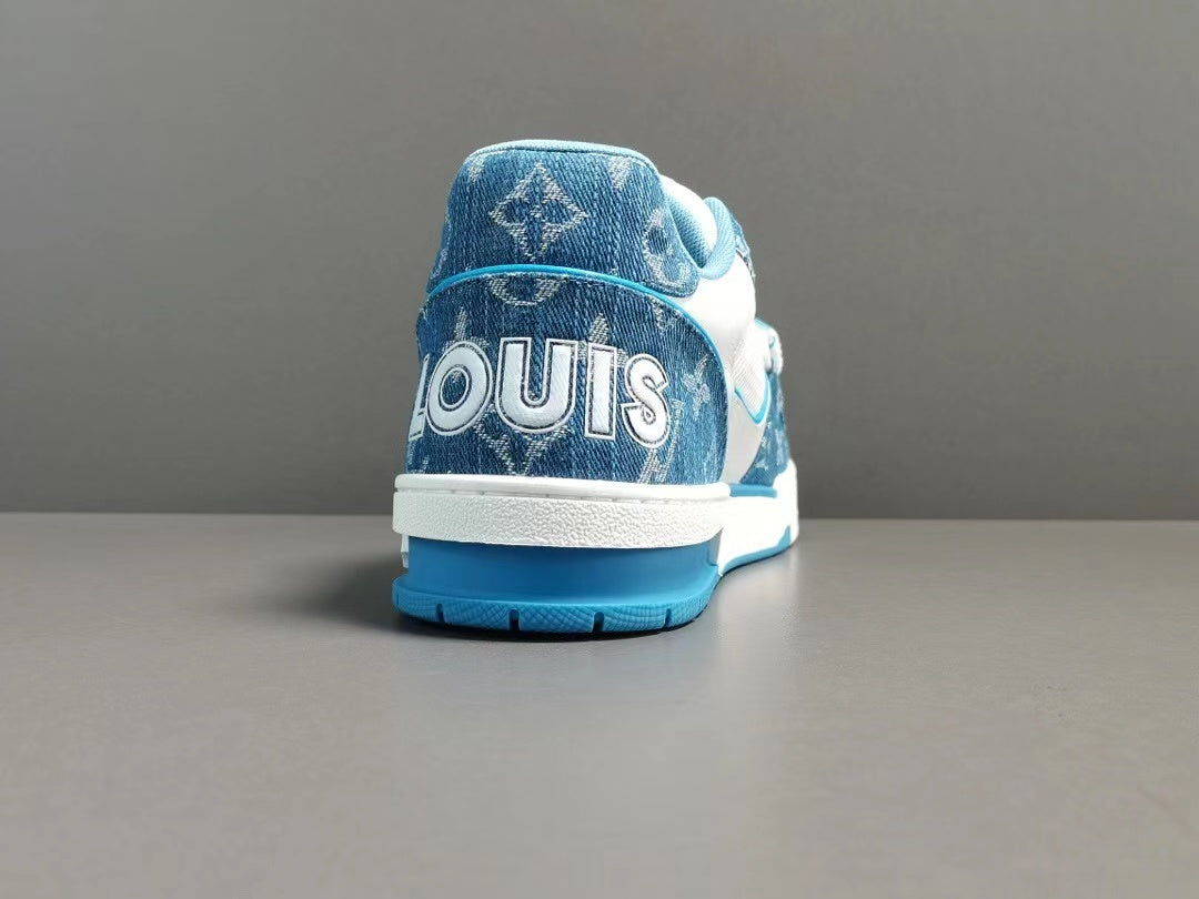 Louis Vuitton Trainer Monogram Denim