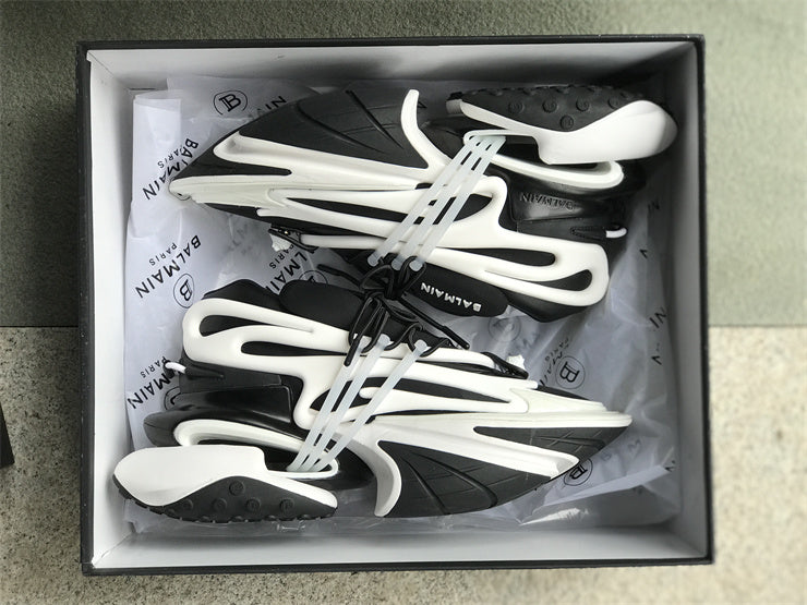 Balmain Unicorn Low 'Black White'