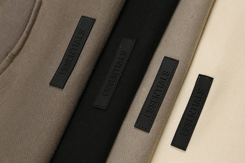 Fear of God Essentials Hoodie Pull-Over Crewneck (SS21) 'Black'