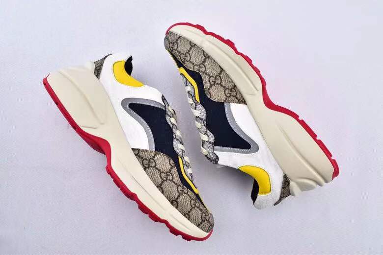 Gucci GG Rhyton 'Beige White Yellow'
