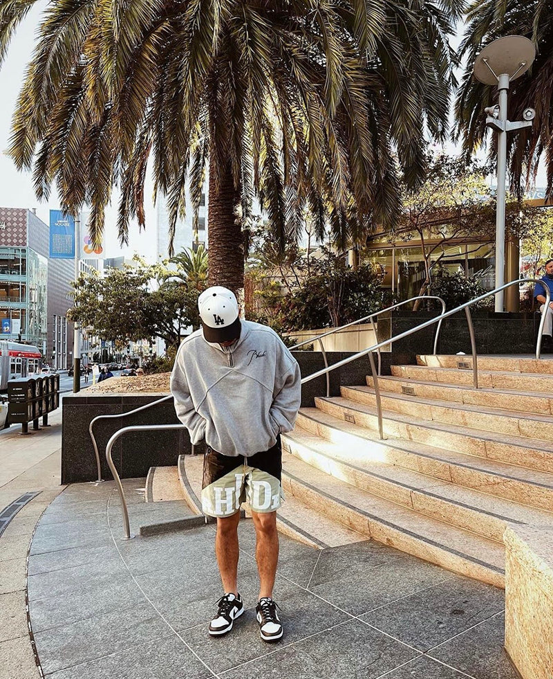 Rhude YACHTING Shorts Black Olive