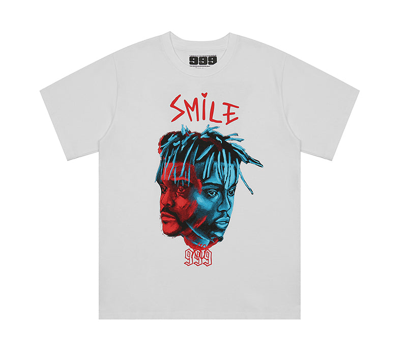 The Weeknd x Juice Wrld x Vlone Smile 999 21SS  T-shirt