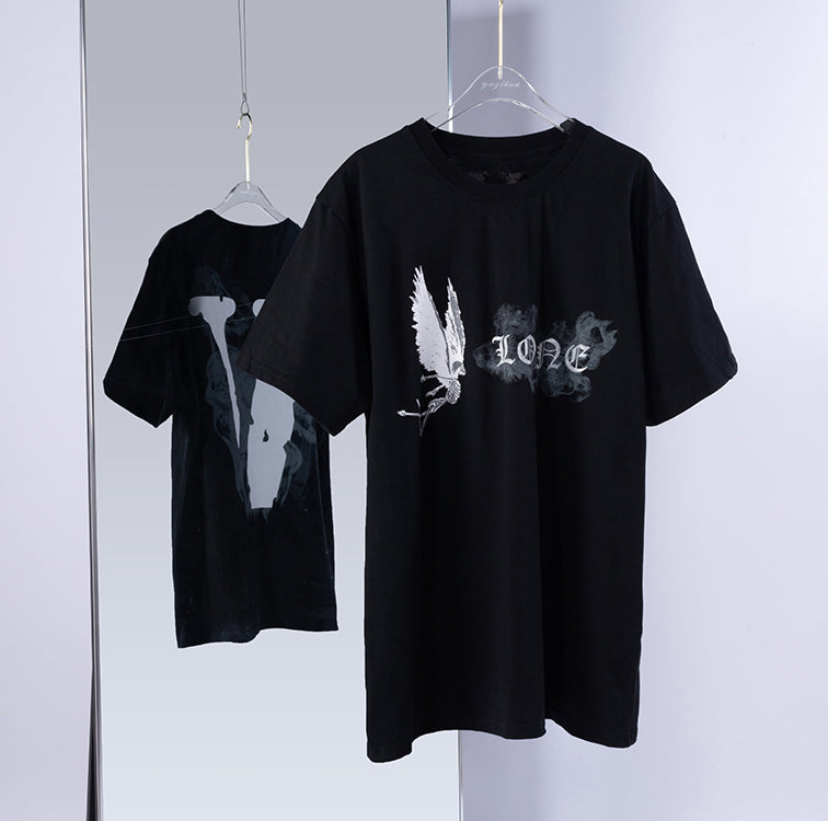 VLONE Smoke Demon Angel T-shirt