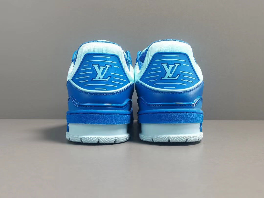Louis Vuitton Trainer Monogram Blue Cyan