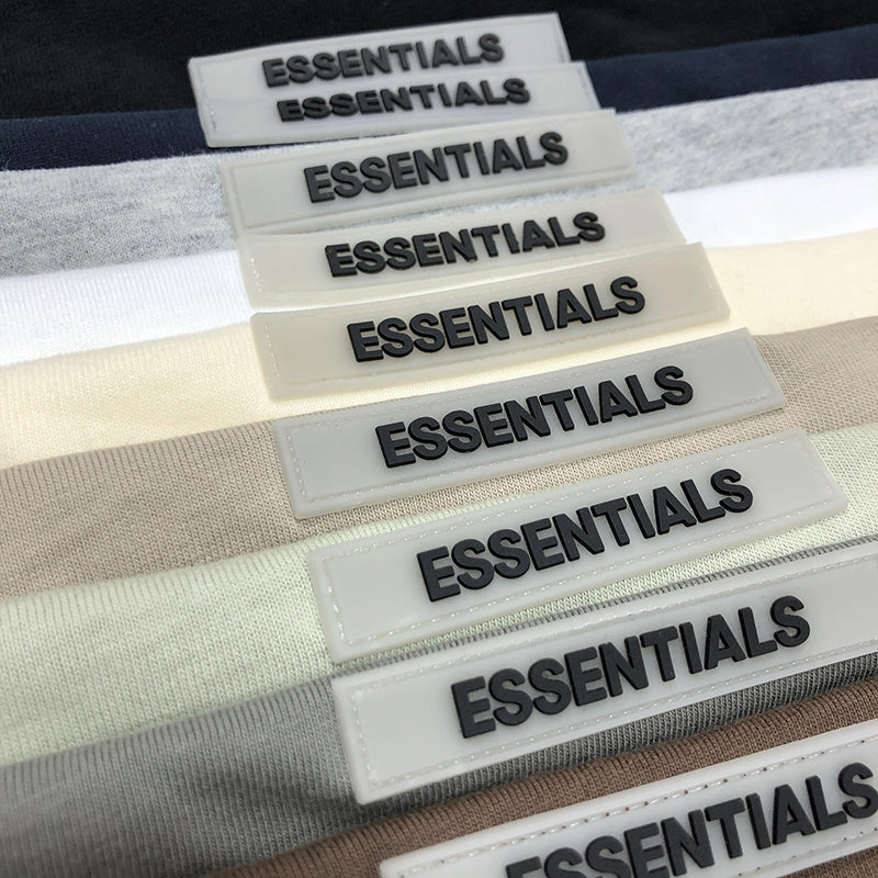 Fear of God Essentials Boxy T-Shirt Applique Logo 'Taupe'