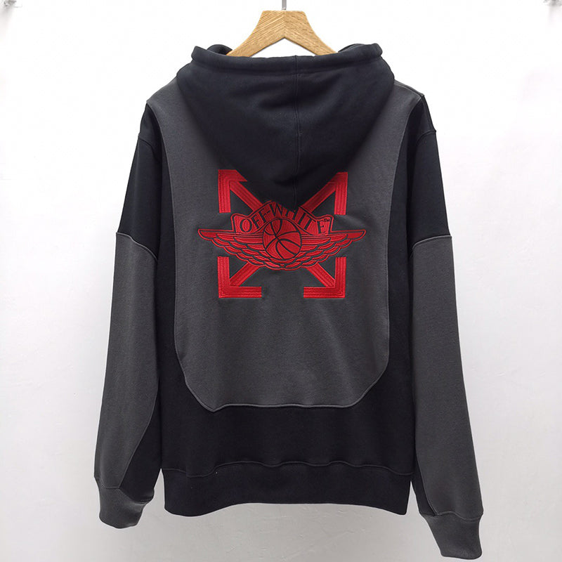 Off-White x Jordan Hoodie Black