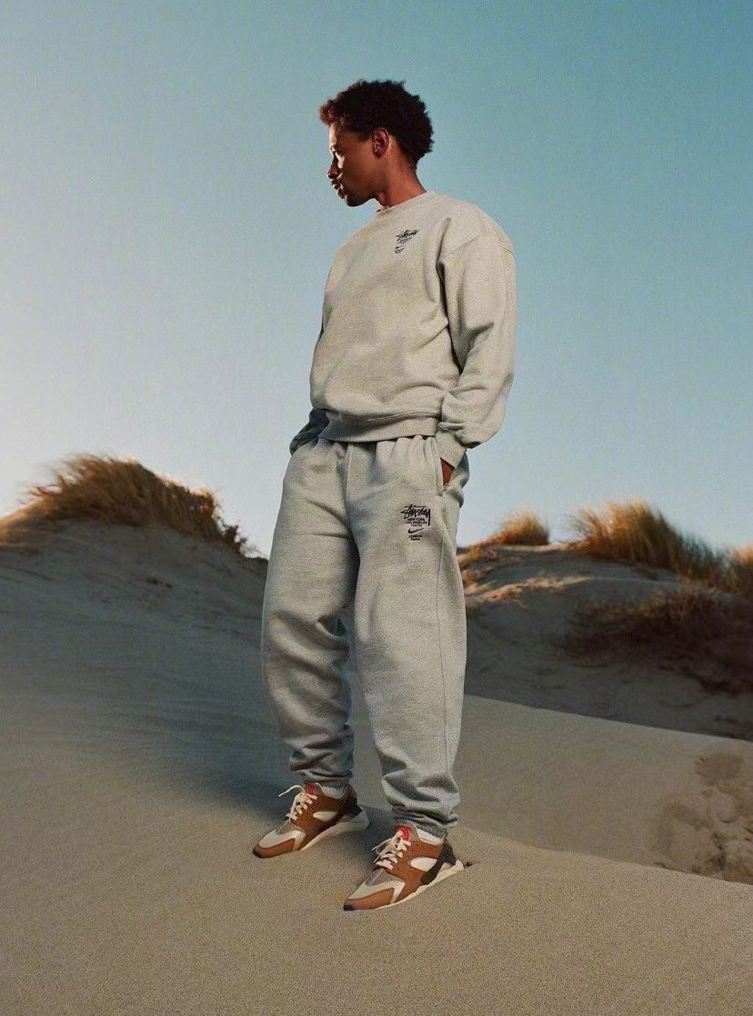 Nike x Stussy International Sweatpants Heather Grey