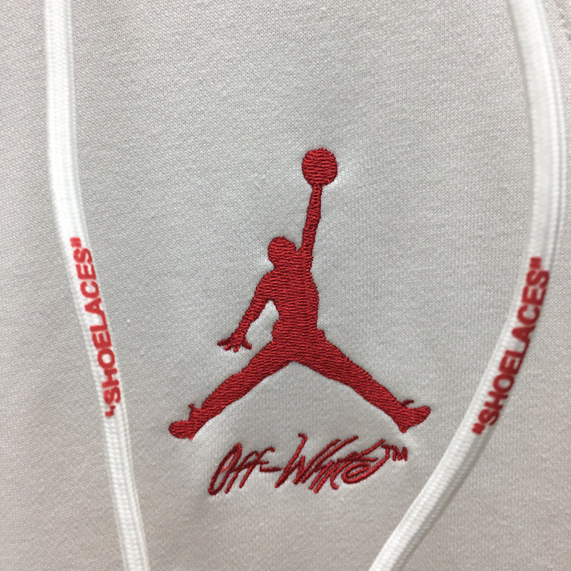 Off-White x Jordan Hoodie White