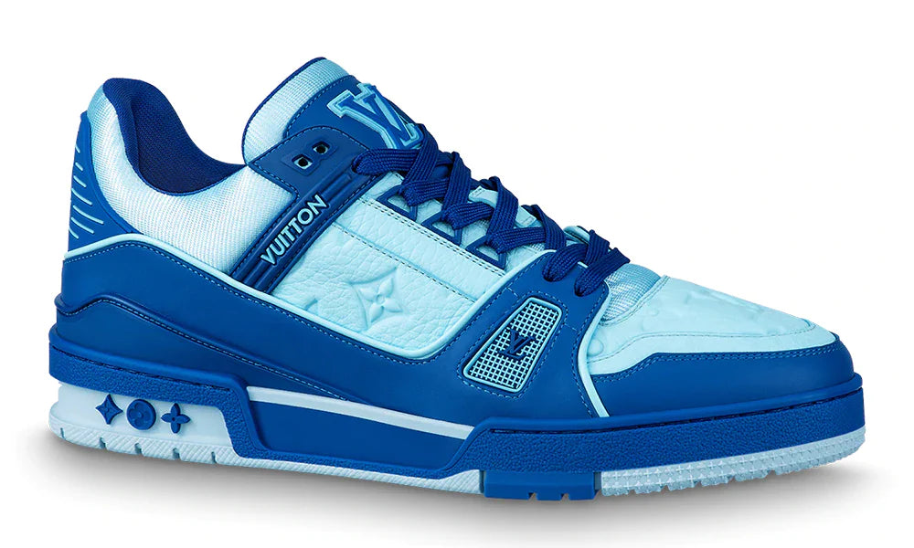 Louis Vuitton Trainer Monogram Blue Cyan