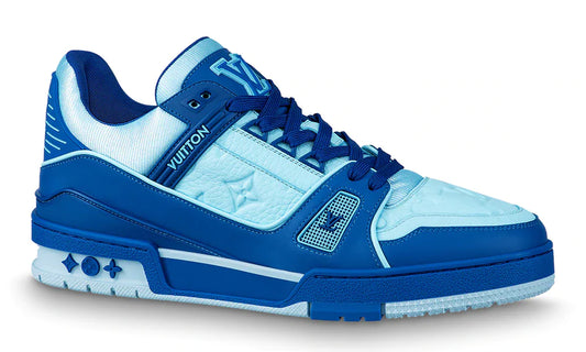 Louis Vuitton Trainer Monogram Blue Cyan