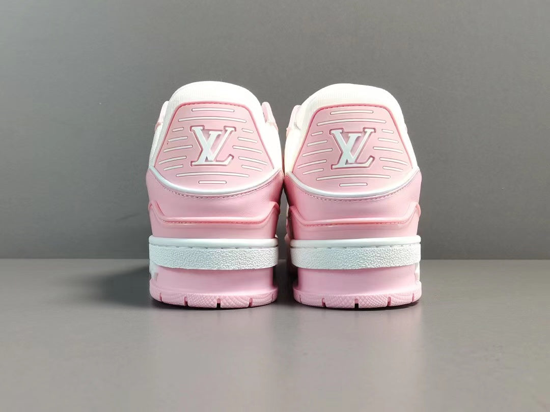 Louis Vuitton Trainer Pink White (W)