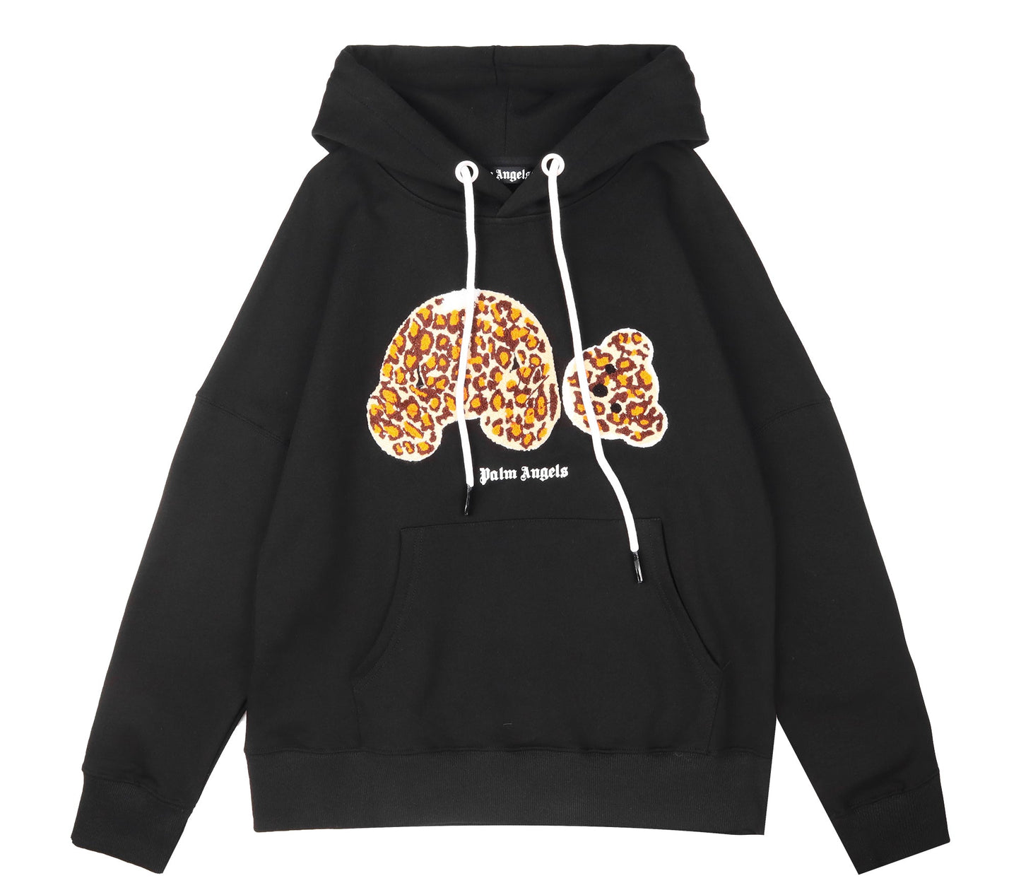 Palm Angels Leopard Bear Hoodie