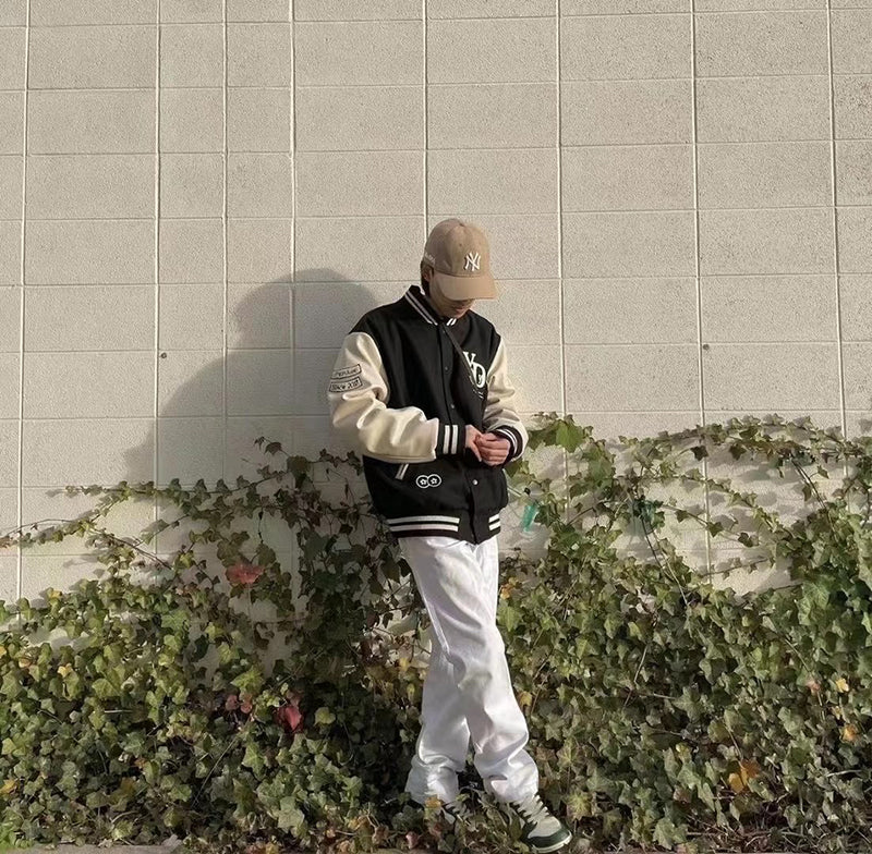 Vandy The Pink 4 Year Anniversary Varsity Jacket "Black Sail"